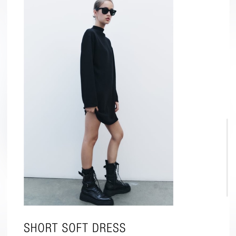 Zara short soft dress size large